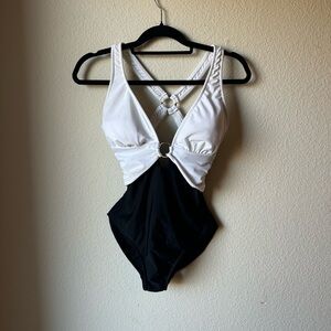 Black and White One Piece